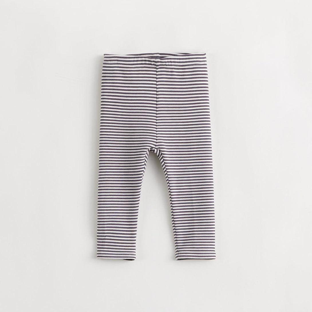 MARC&JANIE Girls Striped High Stretch Bottom Pants for Winter 231888（Shipping after September 21st） - MARC&JANIE