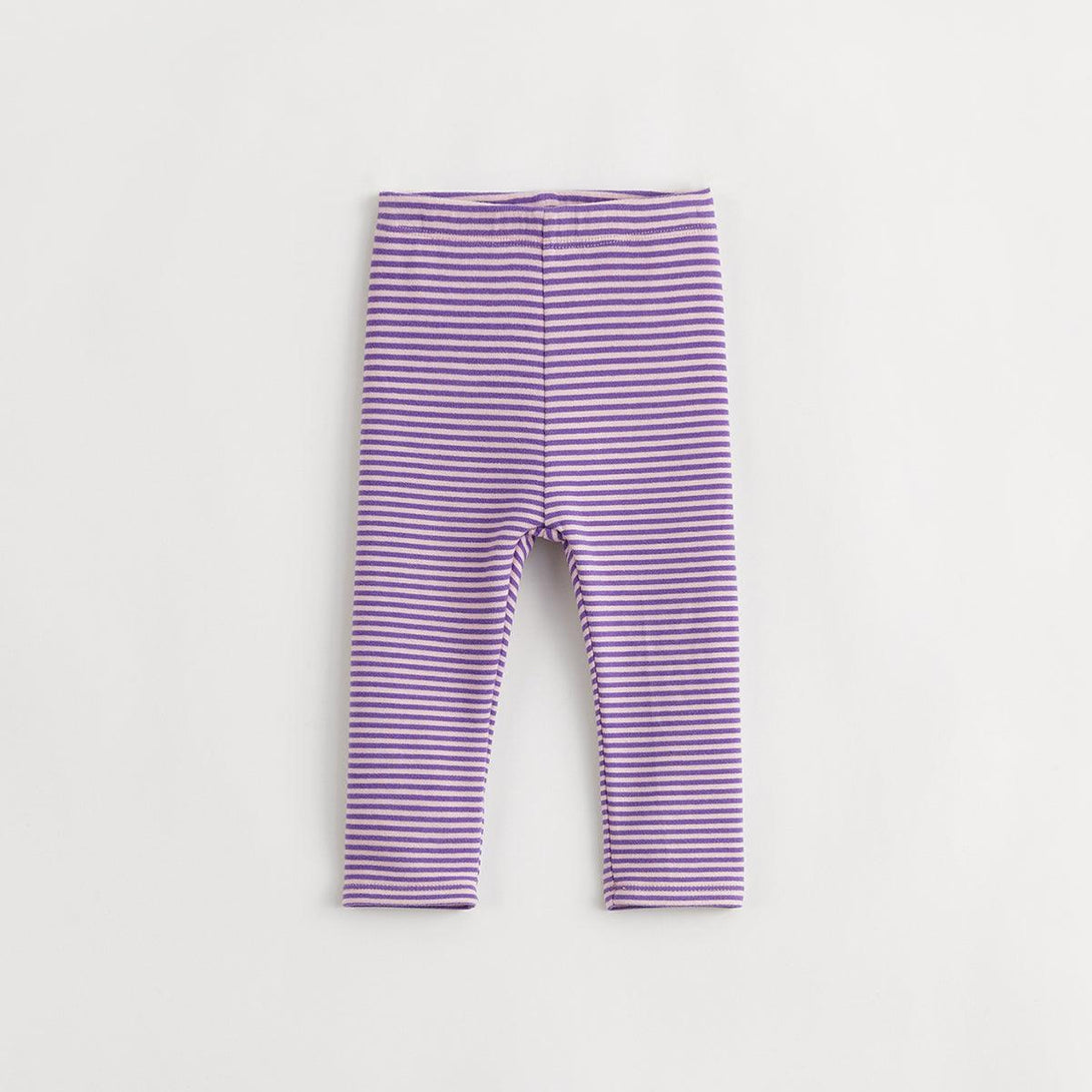 MARC&JANIE Girls Striped High Stretch Bottom Pants for Winter 231888（Shipping after September 21st） - MARC&JANIE