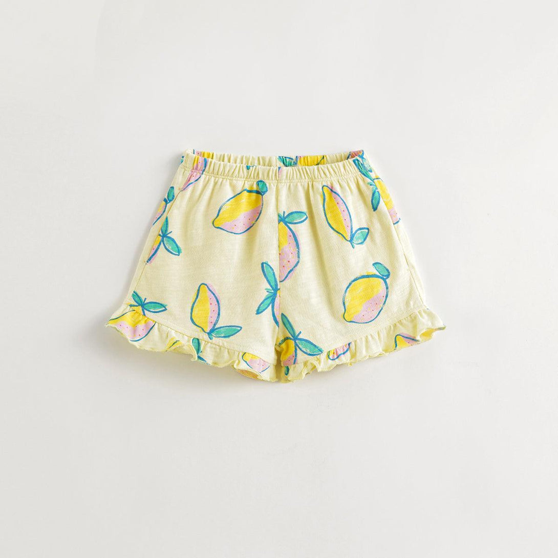 Girls Sweet Polka Dot Lace Print Shorts 240783 - MARC&JANIE