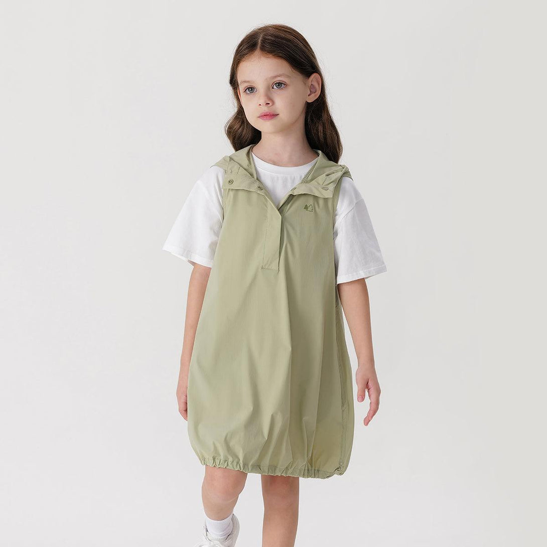 Girls Ultralight Quick Drying Utility Outdoor Sleeveless Hooded Dress 240533 - MARC&JANIE