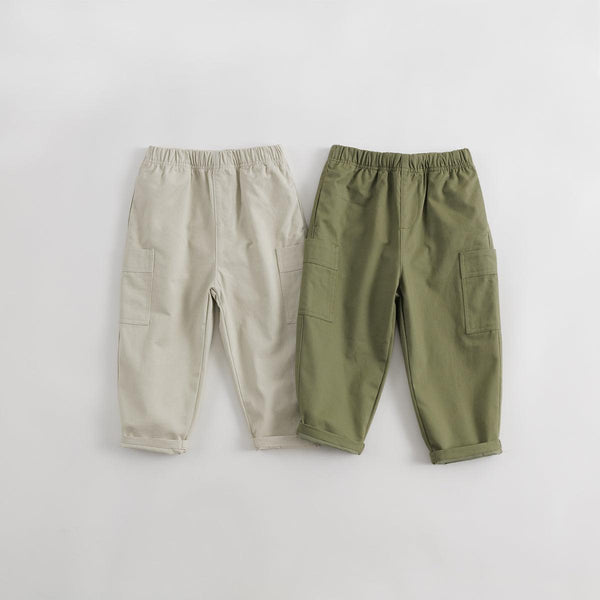 MARC&JANIE Outdoor Style Boys Cotton Large Pocket Pants for Autumn 231685 - MARC&JANIE