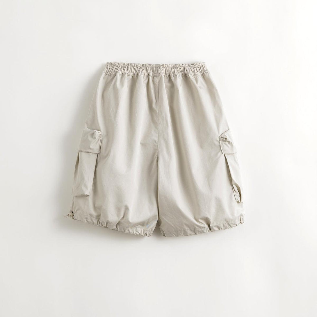 MARC&JANIE Outdoor Style Boys Loose Workwear 7-minute Pants Children's Cotton Pants for Summer 240537 - MARC&JANIE